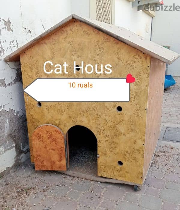 Big Cage and Big Cat House for sale 0