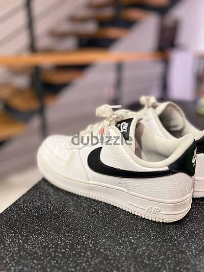 white and black very clean Air Force one barely used