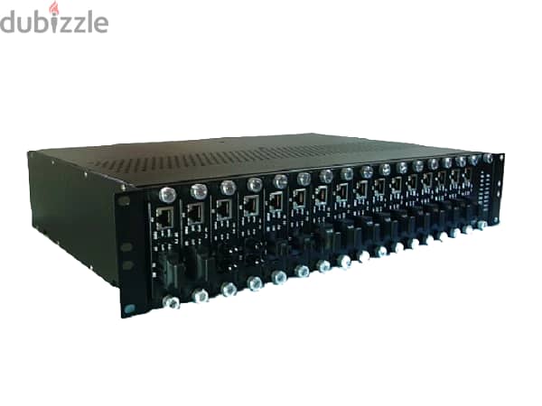 14-slot ready-made Media converter 1