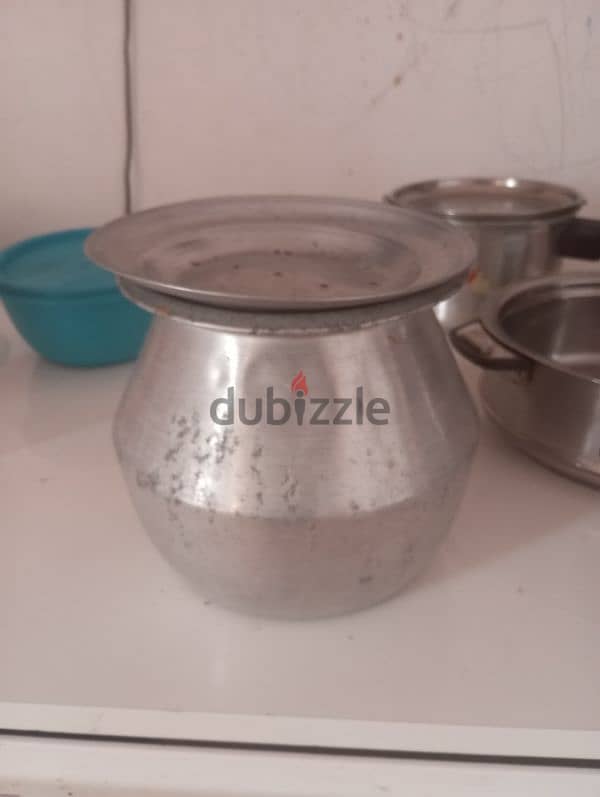 rice cooking pot with strainer 1