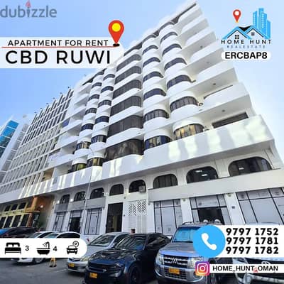 CBD RUWI | CLASSIC 3BHK APARTMENTS FOR RENT