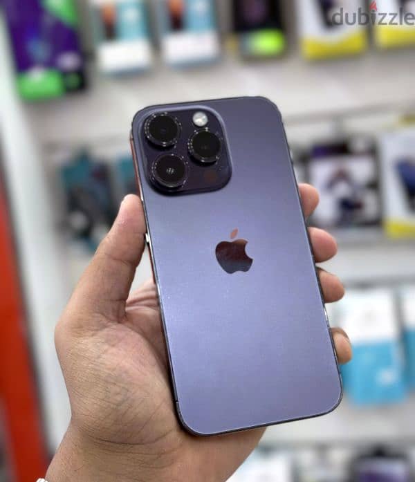 عرض خااص : iPhone 14 pro max 256gb جهاز بحالة الوكالة بدون شموخ 7