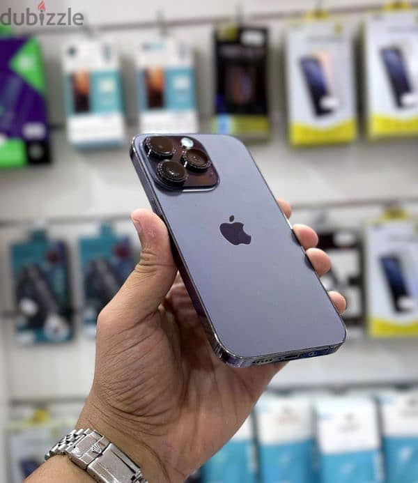 عرض خااص : iPhone 14 pro max 256gb جهاز بحالة الوكالة بدون شموخ 9