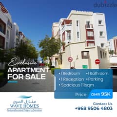 Exclusive Apartment for Sale at Al Mouj ( Wave Homes) 0