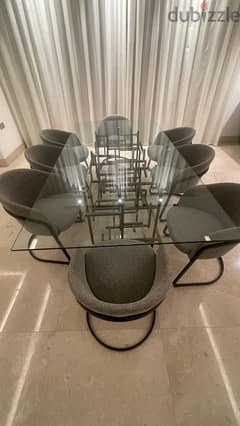 Dining Table with 8 number of chair 0