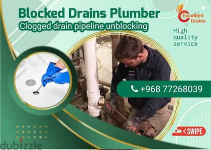 Drainage pipe blockage cleaner #plumber