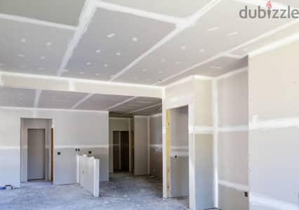 gypsum board Partition And full House paint and maintenance work