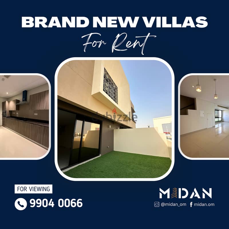 BRAND NEW VILLAS IN BOSHER AL MUNA 0