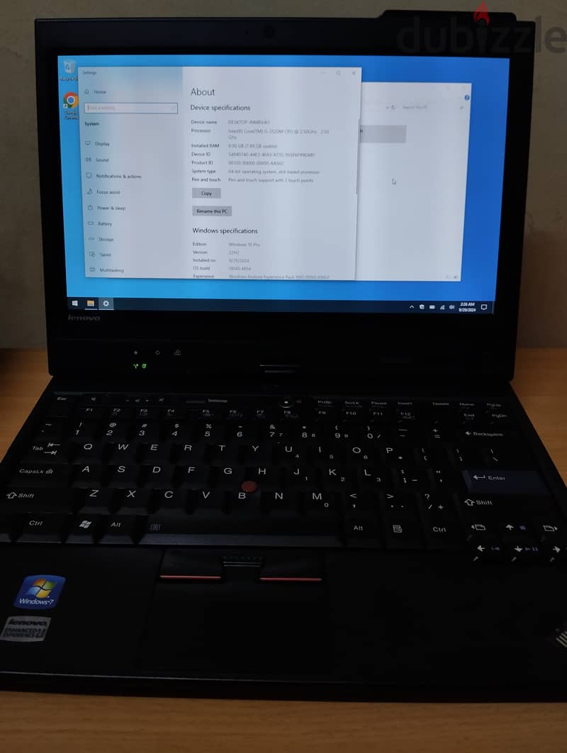 Lenovo ThinkPad X220 Laptop/Tablet 5