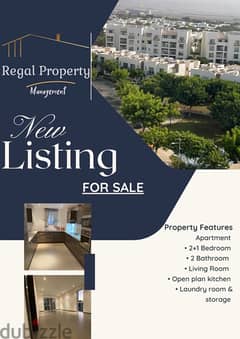 Stunning 2+1 beautiful apartment for sale Al Mouj Muscat, 0