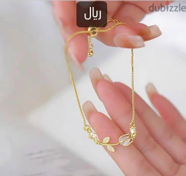 اكسسوارات مطليه بالذهب عيار ١٨قيراط تسليم فوري 15