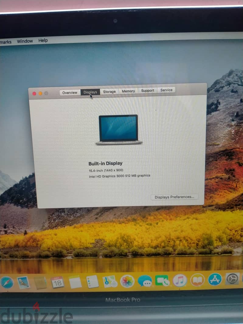 MACBOOK PRO- CORE-i7 10GB RAM 512GB SSD 15 INCH SCREEN--**/* 2