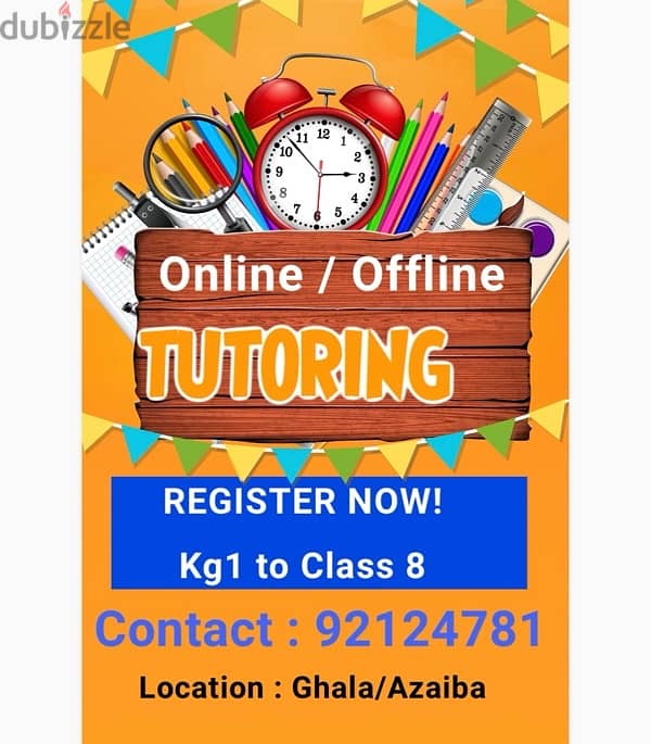 Tuitions KG 1 to Class 5 0