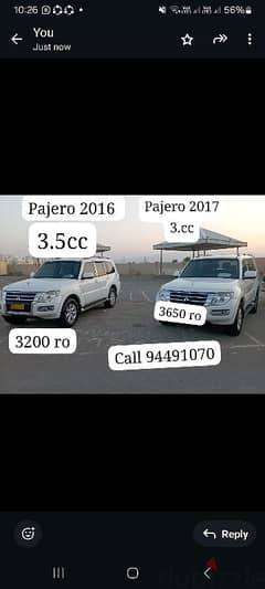 Mitsubishi Pajero 2017 0