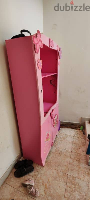 Kids barbie cupboard good condition 1