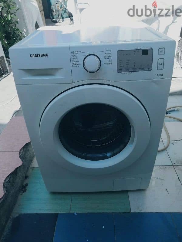 washing machine Samsung 7k 8 month what condition of 0