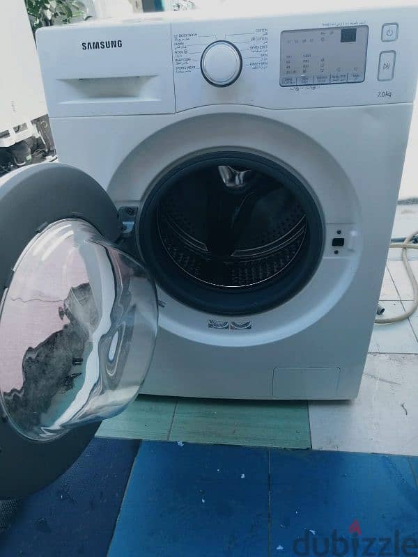 washing machine Samsung 7k 8 month what condition of 1