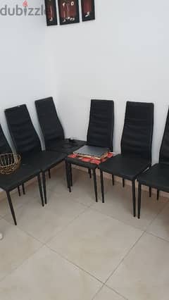 6 Dining chairs for sale 0