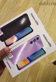 Samsung A05S black and purple colore 128gb brand new 0