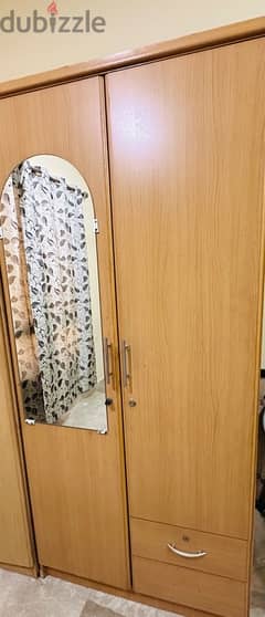 2 Door wardrobe  for sale 0