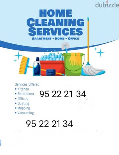 housekeeping service and cleaning