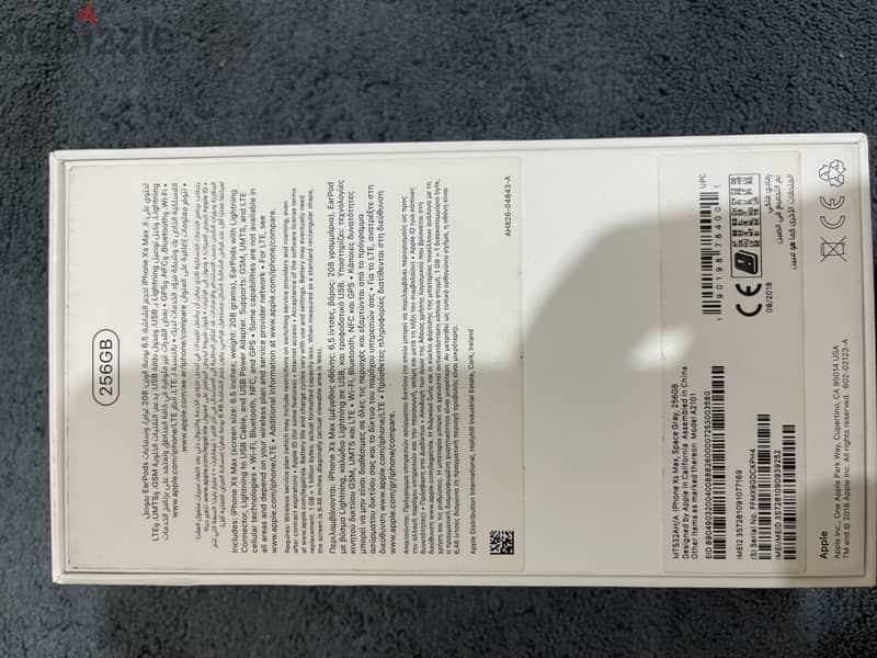 Apple xs max 256g 3