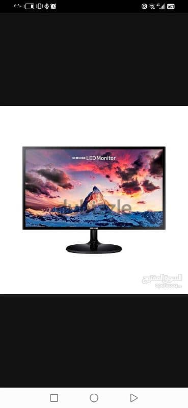 شاشة سامسونج LED 60hz 6