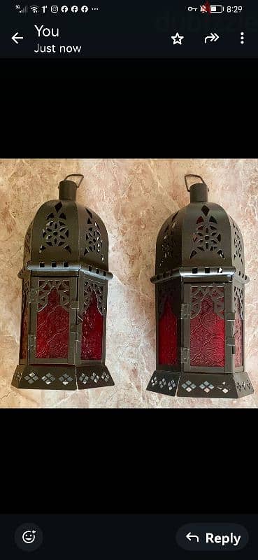 Moroccan Lanterns qty:2