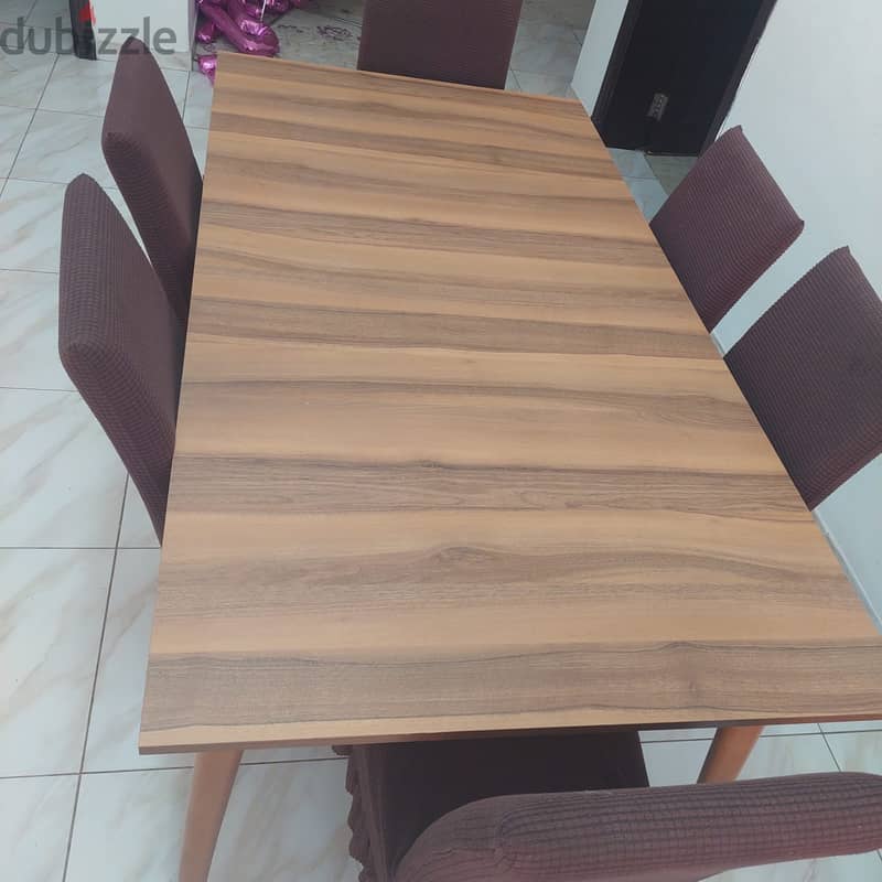 Dinning w 6 Chair + King Size & single Medical mattres, RAHA,  single 12