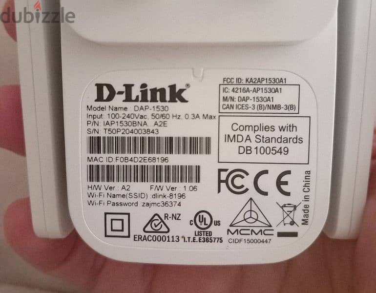 Router D - Link DAP 1530 3