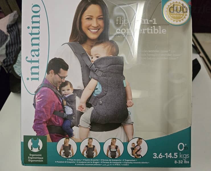 4 in 1 Convertible Baby Carrier 1