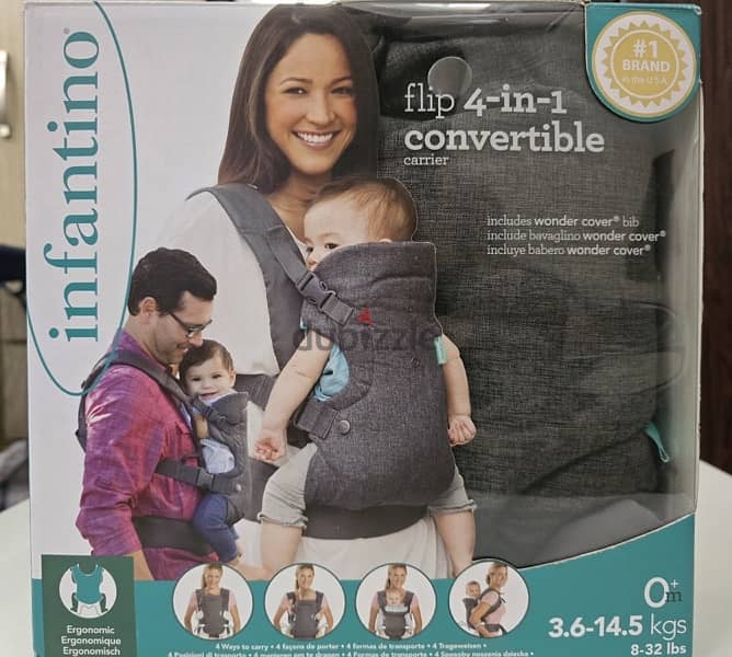 4 in 1 Convertible Baby Carrier 3