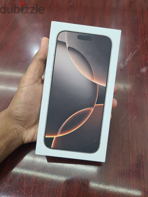 Iphone 16 pro Max 256gb only 505 omr . . . . BEST OFFER 4