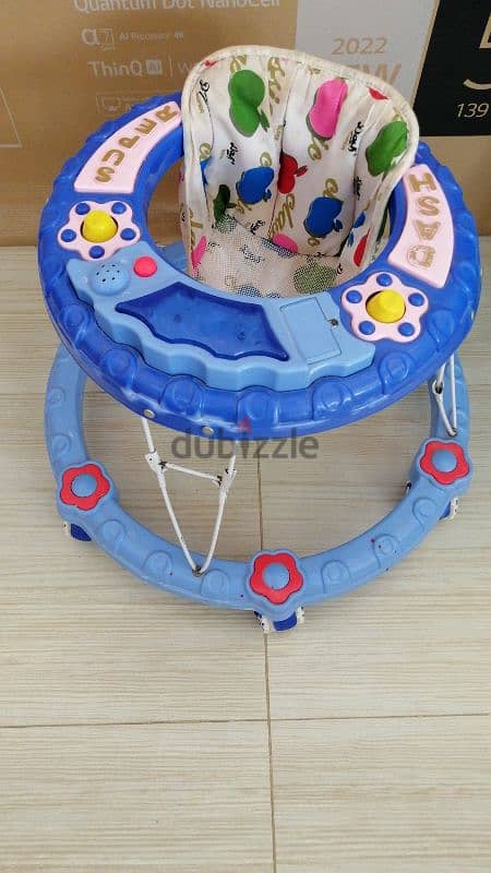 baby walker and play gym 0