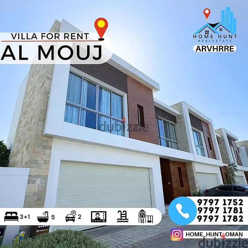 AL MOUJ | MODERN 3+1BR REEHAN GARDENS VILLA 0