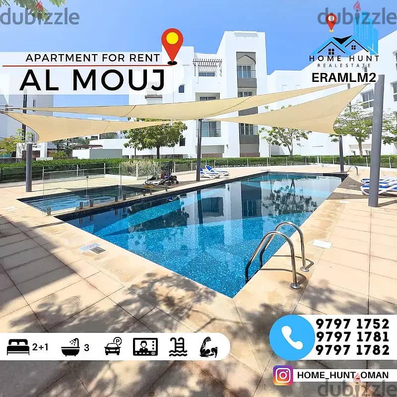 AL MOUJ | MODERN 2+1BHK APARTMENT FOR RENT 0