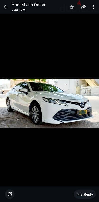 like new Toyota Camry 2019 ,drive in comfort and style