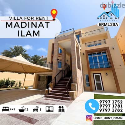 MADINAT AL ILAM | LUXURIOUS 7+2 BR VILLA FOR RENT