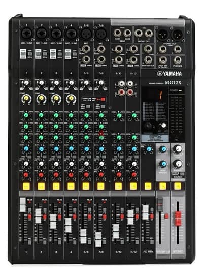 Brand New Yamaha MG12X CV 12-channel Stereo Mixer