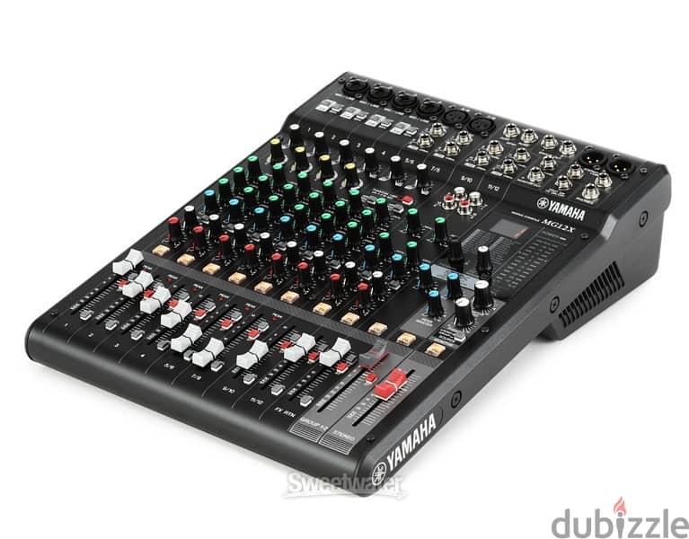 Brand New Yamaha MG12X CV 12-channel Stereo Mixer 4