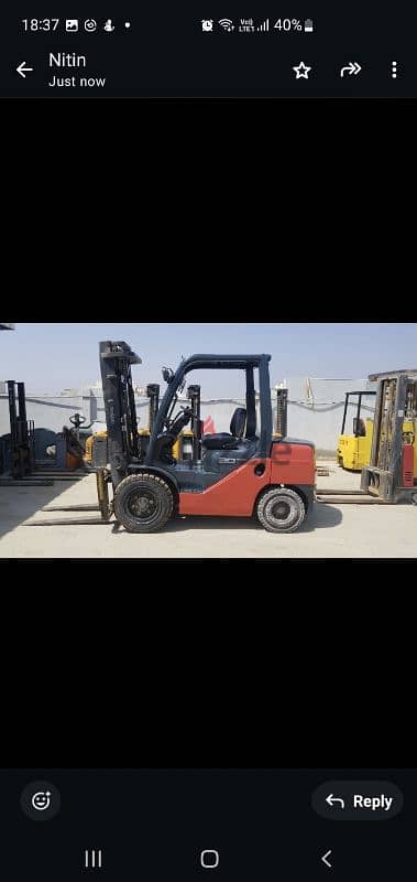 Toyota 3 ton forklift 0