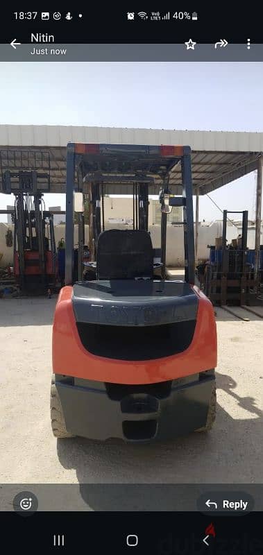 Toyota 3 ton forklift 1