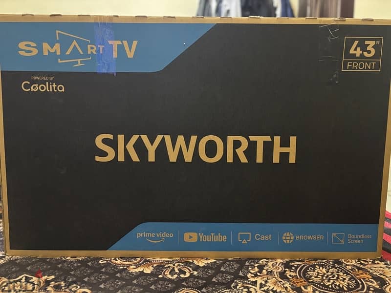 Skyworth 43” Smart Tv 4