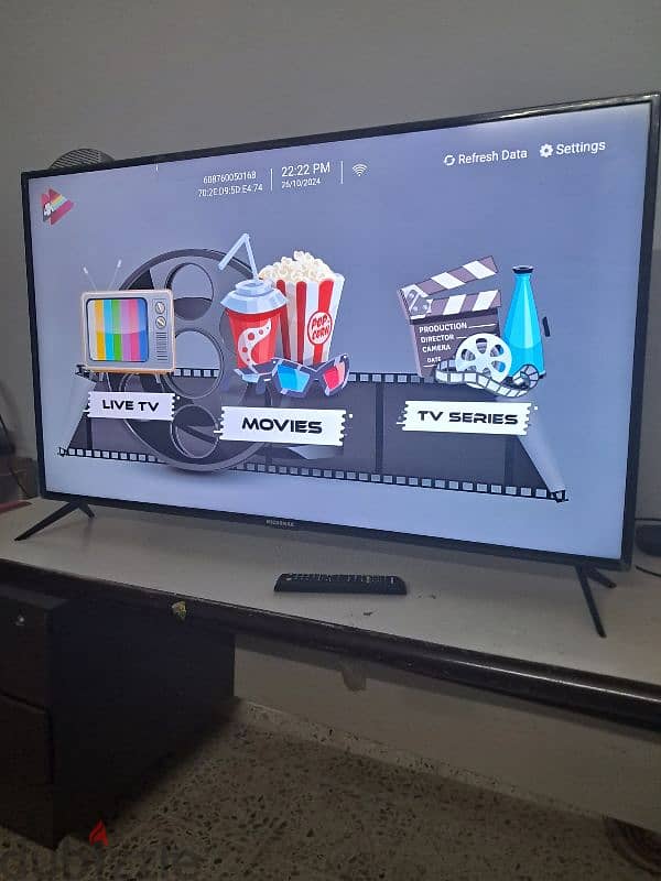 55 inch smart tv 45 sport good condition 3