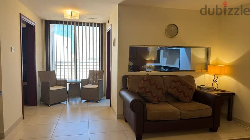 fully furnished apartment one bedroom in ALqurum 3