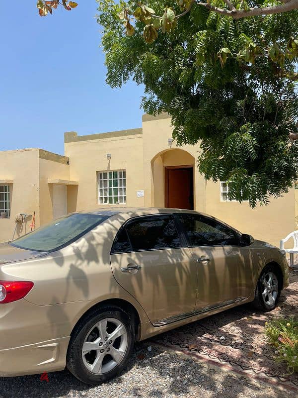 Toyota Corolla 2013 Good condition, 4 new Tyres,   تويوتا كورولا 3