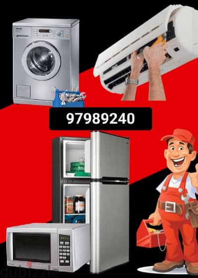 all type ac repair automatic washing machine and refrigerator