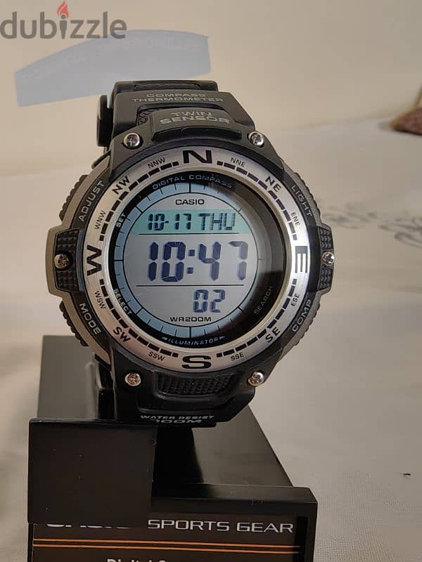 casio thermometer watch 1