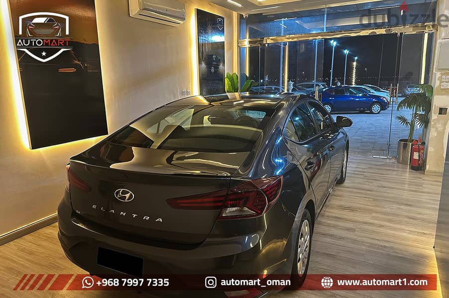 Hyundai Elantra 2020 هايونداي النترا 4