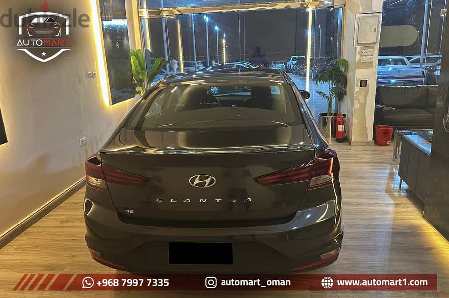 Hyundai Elantra 2020 هايونداي النترا 5